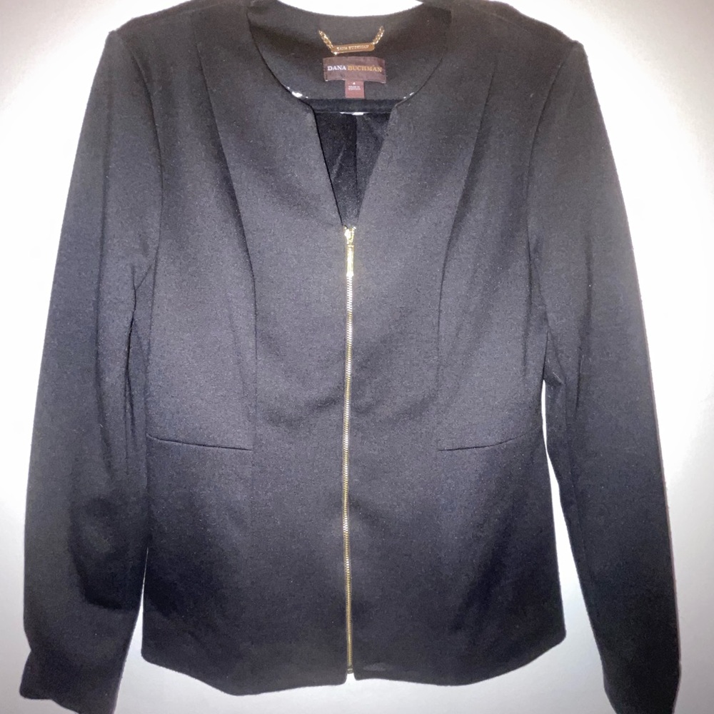 Dana Buchman Zip up Blazer